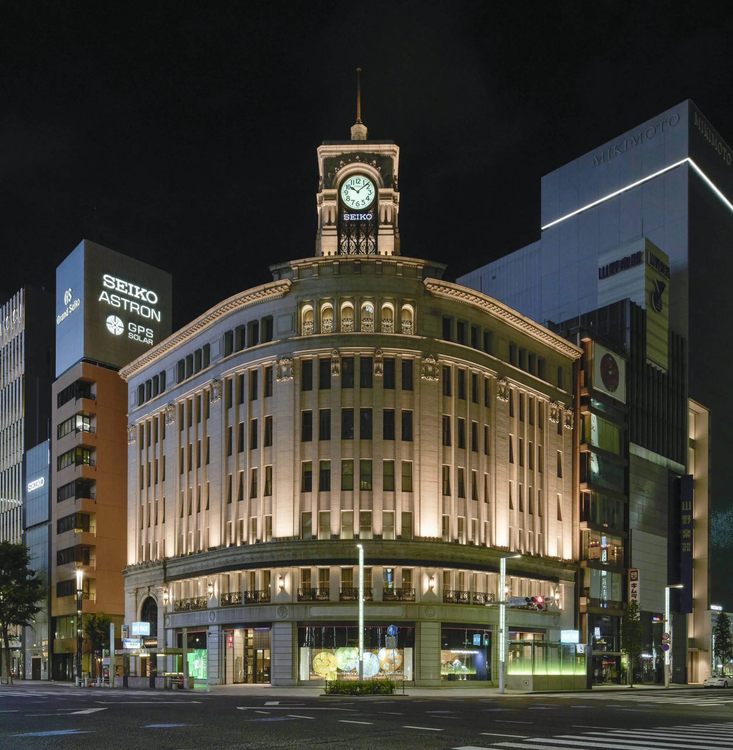 Front_SEIKO House Ginza Tower (1) - Copy Seiko House, Ginza, Tokyo, Japan
