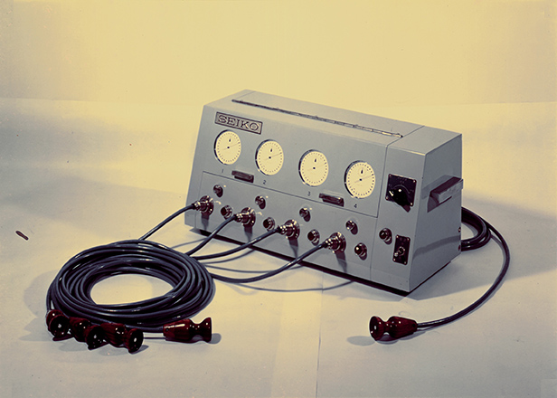 Summer Olympic Games - quartz athletics timer. A History of Innovation
